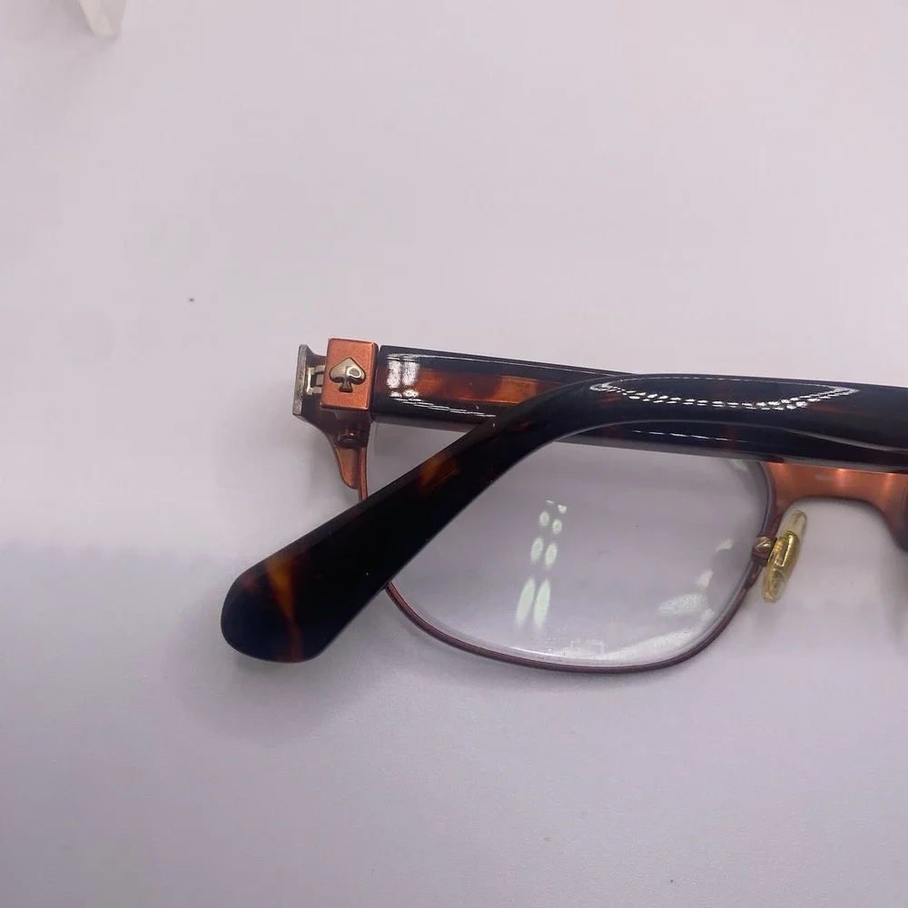 Kate Spade Eyeglasses Women FRAME ONLY Diandra 49-17-140 Burgundy Havana 752